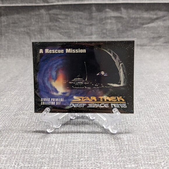 1993 SkyBox Star Trek: Deep Space Nine Premier #26 A Rescue Mission - Picture 1 of 2
